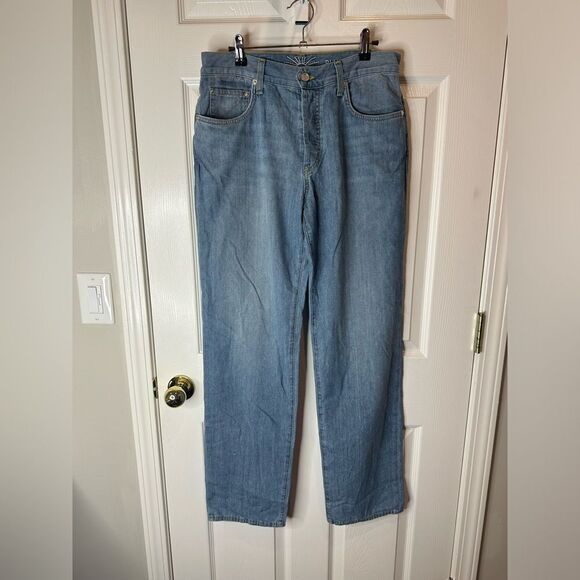 NEW Daily Blue by Adriano Goldschmeid Modo Button Fly 100% cotton Jeans Premium - Picture 1 of 13